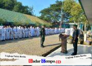 Danramil 1002-02/Batang Alai Utara Jadi Pembina Upacara di MTsN 7 HST