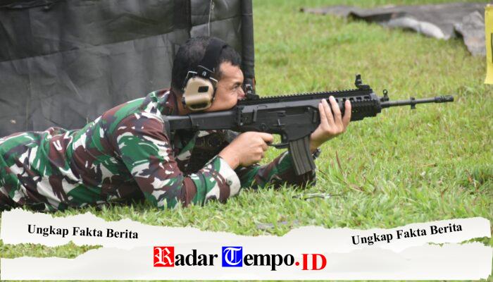 Seluruh Prajurit Ikuti Latihan Menembak Triwulan I TA 2026 di Yonif 621/Manuntung