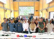 Babinsa Samustida Hadiri Kegiatan Laporan Pertanggungjawaban KSM dan Pelatihan KKP Dak Sanitasi Wilayah Binaan