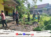 Karya Bakti Koramil Kelua-Muara Harus, Dorong Terwujudnya Kecamatan Kelua yang Bersih dan Nyaman