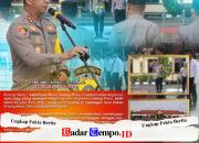 Apel Jam Pimpinan, Kapolres Pulpis Sampaikan Pesan Moral dan Arahan Presiden RI