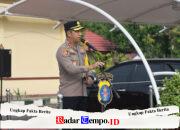 Pimpin Apel Pagi, Kapolres Pulpis Tekankan Kedisiplinan Berdinas dan Kepedulian Lingkungan