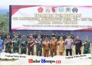 Wujudkan Sinergi Membangun Desa, TMMD Ke 127 Kodim 0808/Blitar Resmi Dibuka Di Gandusari