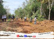 TMMD Satukan Langkah, Kodim 1008/Tabalong Wujudkan Jalan Baru 1,2 Km di Barimbun