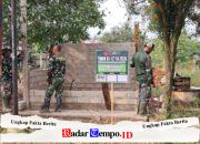 TMMD Ke-127 Kodim 1008/Tabalong Bangun Poskamling, Wujud Kepedulian TNI untuk Keamanan Warga Desa Barimbun