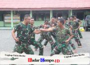 Wujudkan Prajurit Tangguh, Kodim 1008/Tabalong Optimalkan Latihan Karate