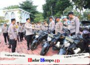 Kapolres Gresik Periksa Langsung Kendaraan Dinas, Pastikan Siap Layani Masyarakat