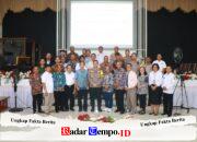 Perkuat Sinergi Lintas Gereja, Kapolres Nganjuk Jamin Pengamanan Ibadah Umat Nasrani