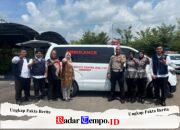 Satlantas Polres Sumenep Gelar Safety Driving bagi Sopir Ambulans dalam Ops Keselamatan Semeru 2026
