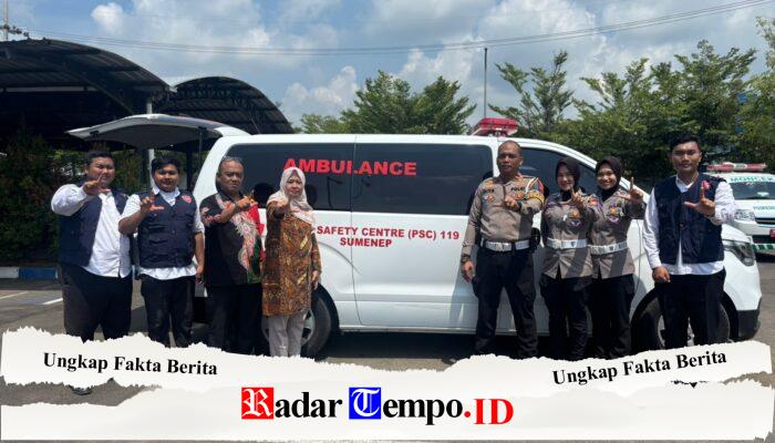 Satlantas Polres Sumenep Gelar Safety Driving bagi Sopir Ambulans dalam Ops Keselamatan Semeru 2026
