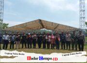 Menuju Hari H-2, Polda Jatim Bersama Polres Sampang Audit Kesiapan Konser Amal Valen DA7 di Desa Pangarengan Sampang