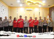 Wujud Sinergitas, Kapolres Kediri Kota Terima Kunjungan Silaturahmi Direktur Radar Kediri