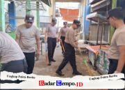 POLSEK TORJUN GELAR APEL PERSIAPAN KORVE, FOKUS KEAMANAN DAN KESEHATAN DI PASAR POLOWIJO