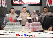 Polres Trenggalek Amankan 2 Tersangka Penipuan Modus Pencairan Dana Rp150 juta