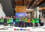 Operasi Keselamatan Semeru Polres Lamongan Ajak Ojol Jadi Pelopor Tertib Lalin