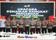 Apresiasi Loyalitas Tanpa Pelanggaran, IPDA Muhaimin Naik Pangkat Pengabdian