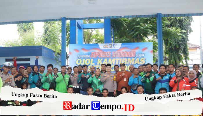 Wujud Sinergi Polres Situbondo Gandeng Ojol Perkuat Pengawasan di Lokasi Rawan Kriminalitas