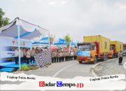 Lepas Bantuan Kemanusiaan 22 Kontainer untuk Korban Bencana Sumatera, Kapolri: Wujud Kehadiran Negara