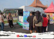 Polantas Menyapa di CFD Polresta Sidoarjo, Warga Antusias Urus Pajak Sambil Olahraga