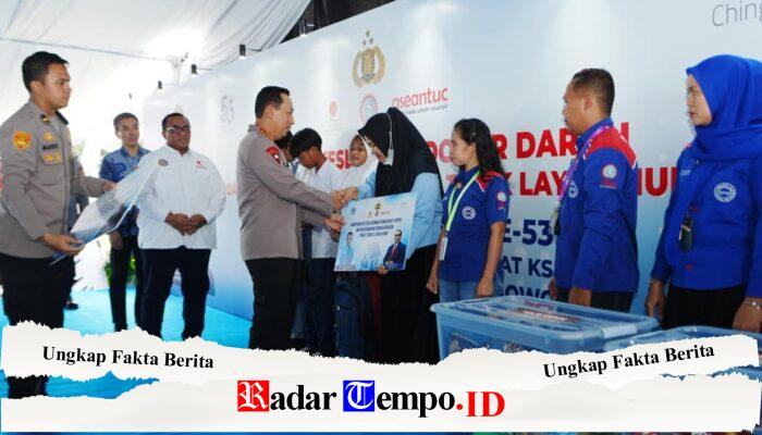 Hadiri HUT KSPSI ke-53, Kapolri Tegaskan Dukung Perjuangan Buruh