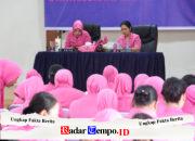 Pertemuan Rutin Bhayangkari Cabang Pulpis: Wadah Berbagi Informasi dan Penguatan Etika Anggota