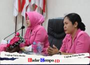 Pererat Silaturahmi, Ketua Bhayangkari Cabang Pulpis Tegaskan Hindari Hedonisme dan Jaga Nama Baik Institusi