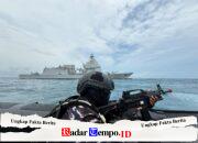 TNI AL GELAR LATIHAN ANTI AKSES DAN ANTI AMFIBI, SEKALIGUS PAMERKAN TANGKAPAN TIMAH DAN LOGAM TANAH JARANG SENILAI RP 173,6 MILYAR