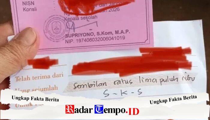 Dugaan Pembayaran Jelang Ujian di SMKN 1 Bagor Disorot, SLJ Kaji Langkah Hukum