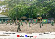 Kodim 1002/HST Tingkatkan Profesionalisme Prajurit Lewat Latihan Bela Diri Militer