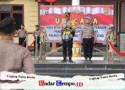 Upacara Hari Kesadaran Nasional, Wakapolres Pulang Pisau Tekankan Profesionalisme dan Pelayanan Humanis