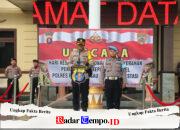 Hari Kesadaran Nasional, Wakapolres Pulpis Pimpin Upacara dan Beri Penghargaan Personel Berprestasi