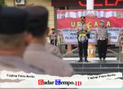 Bangkitkan Semangat Pengabdian, Polres Pulang Pisau Gelar Upacara Hari Kesadaran Nasional