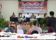 Wujudkan Pelayanan Transparan, Polres Pulpis Gandeng Akademisi hingga Ormas Reviu Standar Yanlik