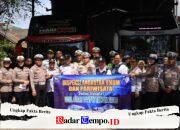 Polres Gresik dan Polda Jawa Timur Gelar Rampcheck Bus Pariwisata, Pastikan Keselamatan Wisatawan