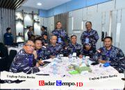 Perkuat Profesionalisme Penerangan, Kadispen Kodaeral XII Ikuti Rakernispen TNI AL 2026
