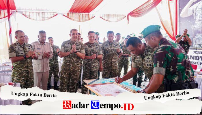 Pangdam V/Brawijaya Dampingi Wapang TNI Tinjau Kesiapan KDKMP Surabaya: Sinergi Kuat untuk Ekonomi Lokal