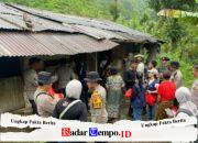 Polri Peduli : Medan Sulit dan Daerah Terpencil Tak Surutkan Polres Jember Salurkan Bantuan Untuk Warga