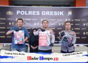 Polres Gresik Gagalkan Peredaran Sabu 51 Gram, Residivis AS Kembali Masuk Bui