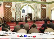 Gelar Binrohtal di Hari Pertama Puasa Ramadhan, Wakapolres Bangkalan Ajak Jalani Ibadah dengan Ikhlas