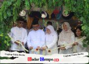 Meriah, Pembukaan Pasar Ramadhan 1447 H di Taman Kota Tanjung Dihadiri Dandim dan Ketua Persit