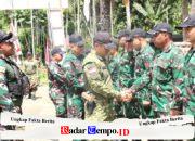 Pangdam XII/Tpr Tinjau Prajuritnya Yang Sedang Bertugas di Perbatasan Papua