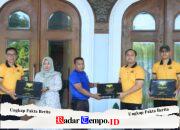 Kapolres Gresik Pimpin Aksi Bersih Masjid Agung, Wujud Nyata Program ASRI Presiden Prabowo