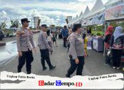 Antisipasi Copet dan Curanmor, Polres Pulpis Kerahkan Personel Pengamanan di Pasar Ramadan