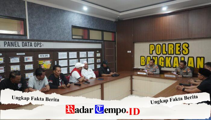 Perkuat Kemitraan, Kapolres Bangkalan Ajak KWI Kawal Pemberitaan Berimbang dan Edukatif