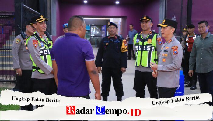 Pengamanan Ketat, Laga Persik Kediri vs Bhayangkara Presisi FC di Stadion Brawijaya Berlangsung Aman dan Kondusif