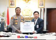 Polresta Sidoarjo Raih Presisi Award dari Lemkapi