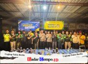 Polres Blitar Kota Gelar Sahur Bersama Komunitas Ojol