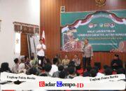 Kapolres Kediri Resmi Buka Binlat Jati Diri Bangsa II di Situs Ndalem Pojok Persada Soekarno