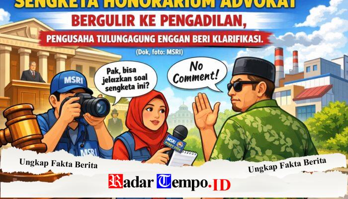 Sengketa Honorarium Advokat Bergulir ke Pengadilan, Pengusaha Tulungagung Enggan Beri Klarifikasi