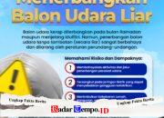 Polres Tulungagung Menegaskan Larangan Keras Penerbangan Balon Udara Terutama Menjelang Lebaran 2026